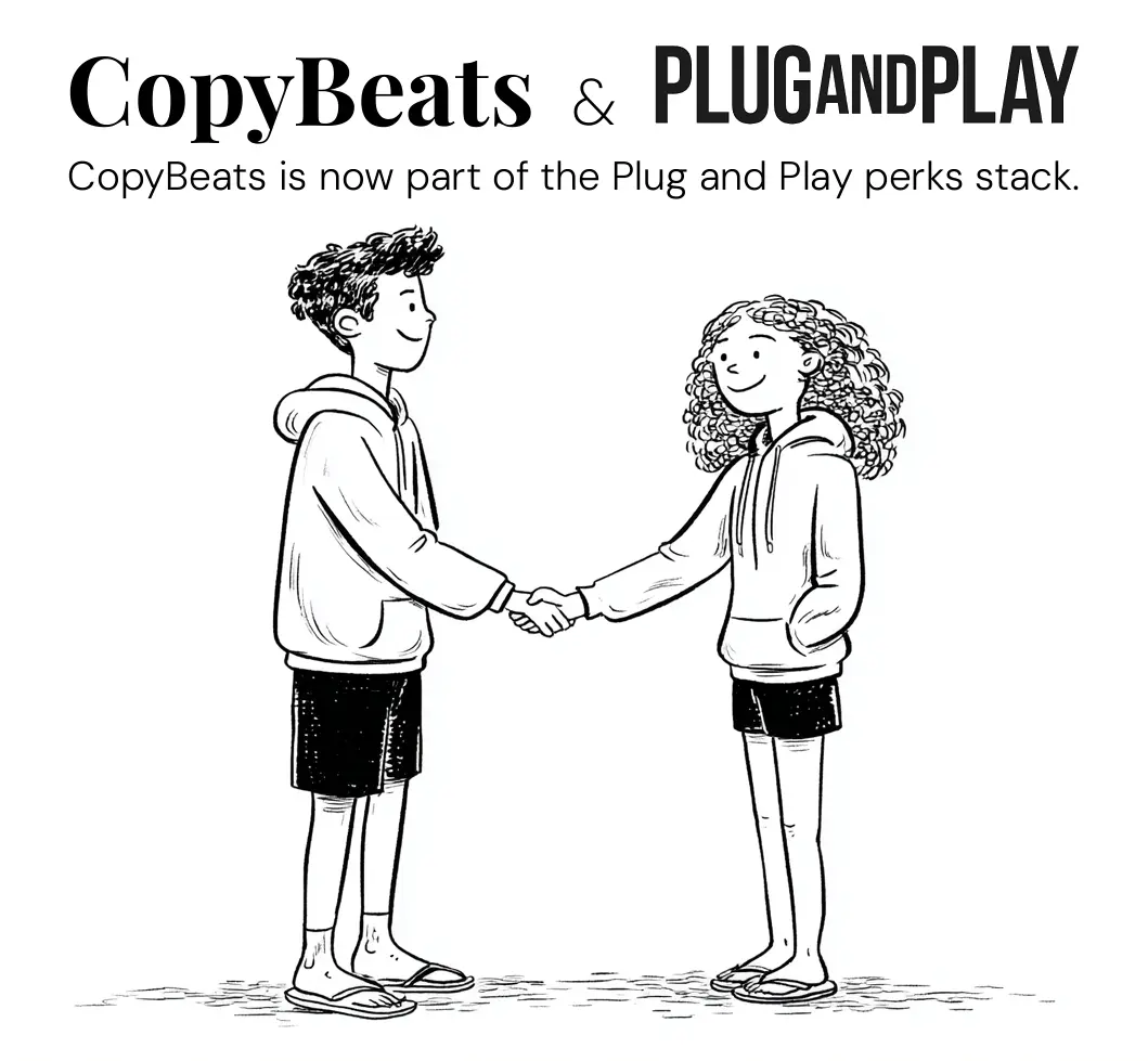 CopyBeats & Plug and Play partnership CopyBeats & Plug and Play partnership
